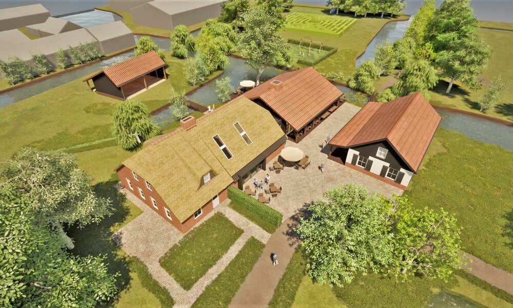 *** Persbericht *** Eerste paal markeert start bouw Restaurant De Oortjeshoeve